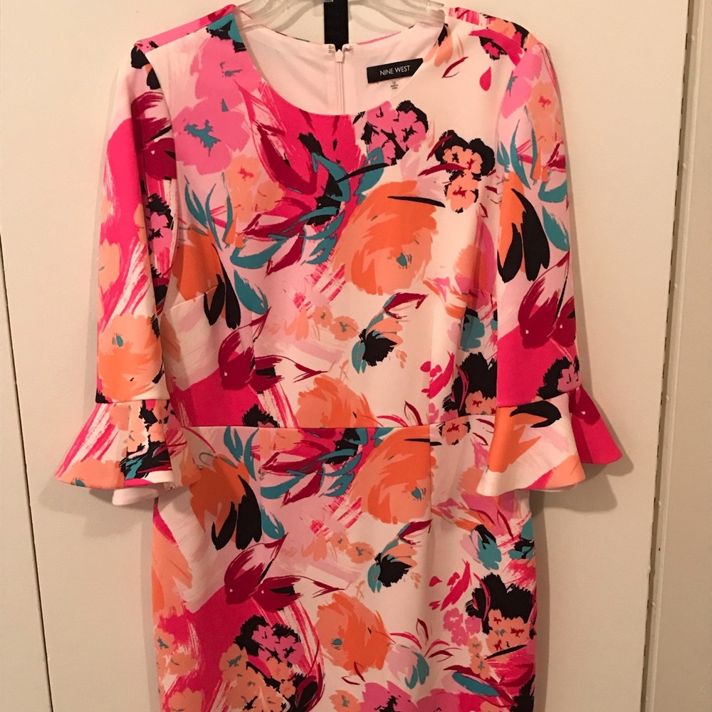 Nine West multi-color dress